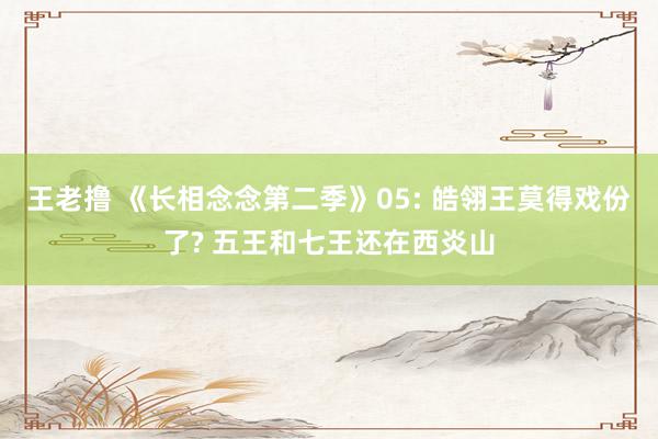 王老撸 《长相念念第二季》05: 皓翎王莫得戏份了? 五王和七王还在西炎山