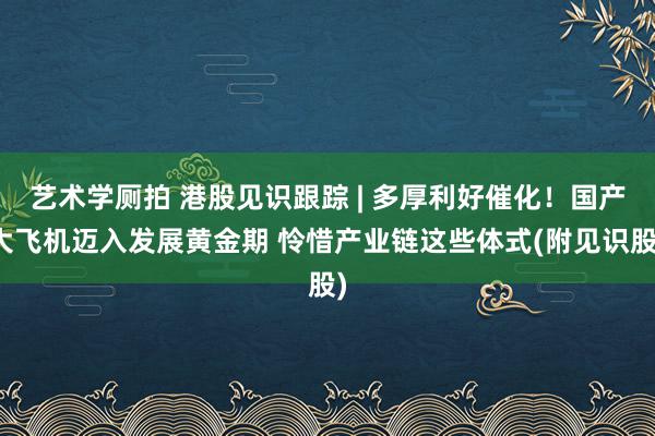 艺术学厕拍 港股见识跟踪 | 多厚利好催化！国产大飞机迈入发展黄金期 怜惜产业链这些体式(附见识股)