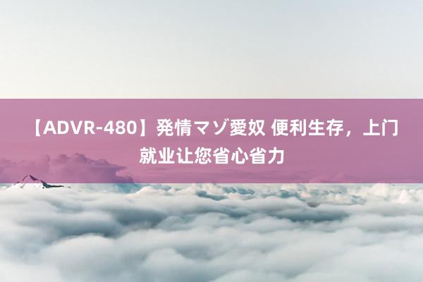 【ADVR-480】発情マゾ愛奴 便利生存，上门就业让您省心省力